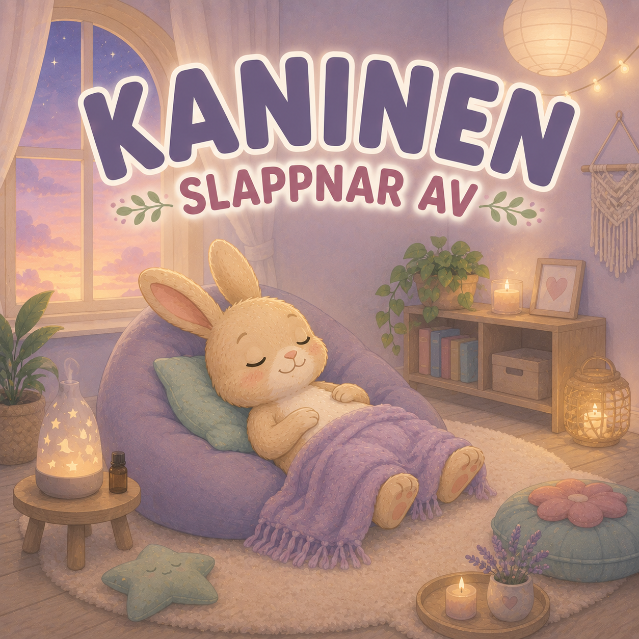Avslappning - Djurens Lugna Stund 5 Omslag till Kaninen slappnar av (2 min)