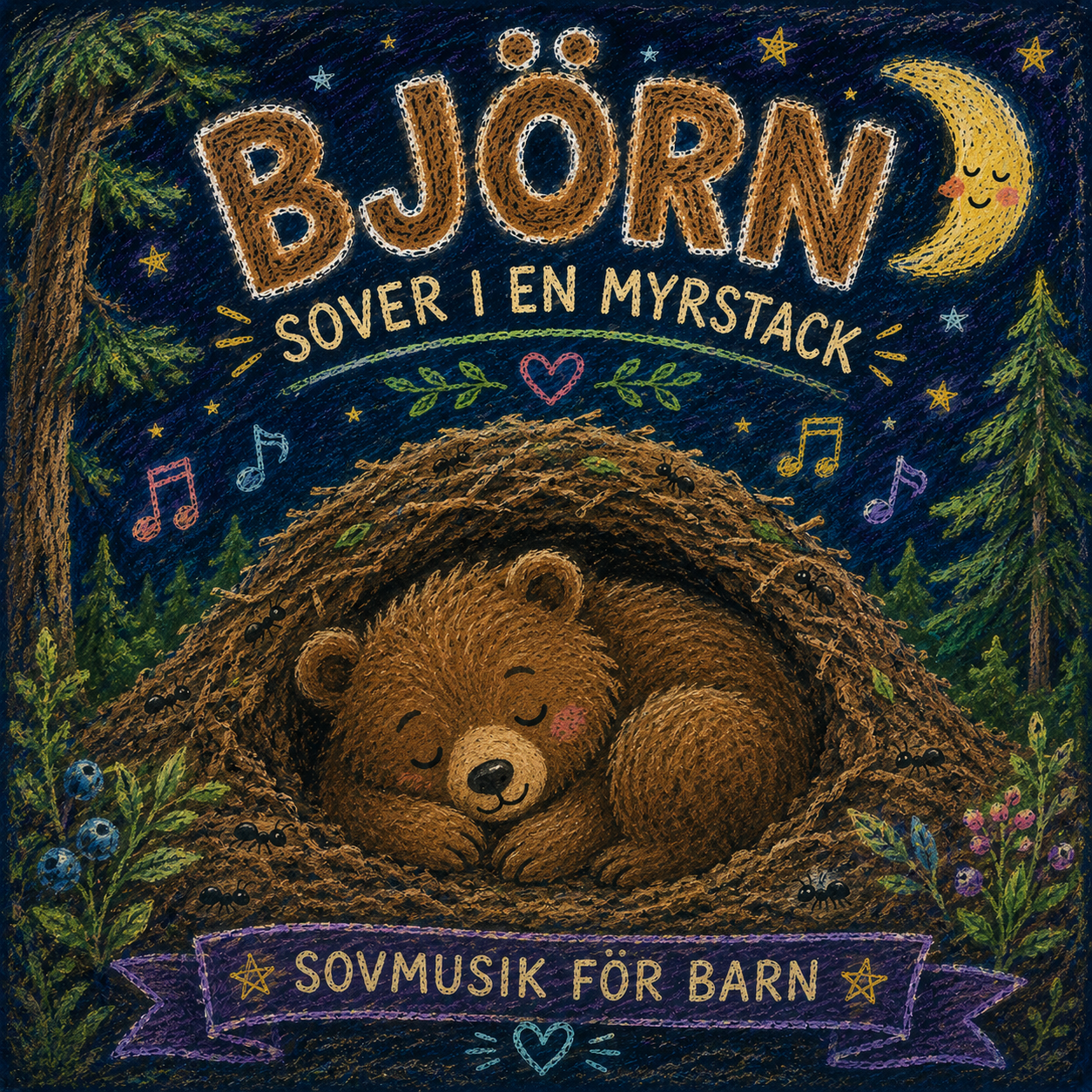 bjorn 1 Omslag till BJÖRN (Sover i en myrstack)