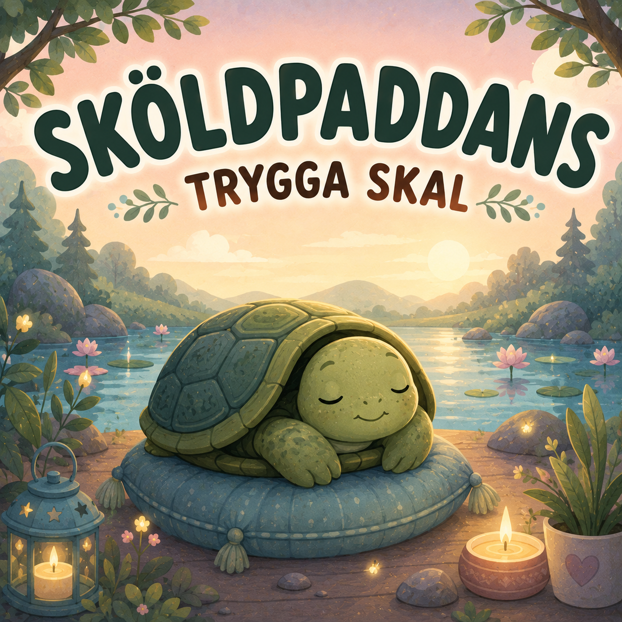 Avslappning - Djurens Lugna Stund 6 Omslag till Sköldpaddans trygga skal (3 min)