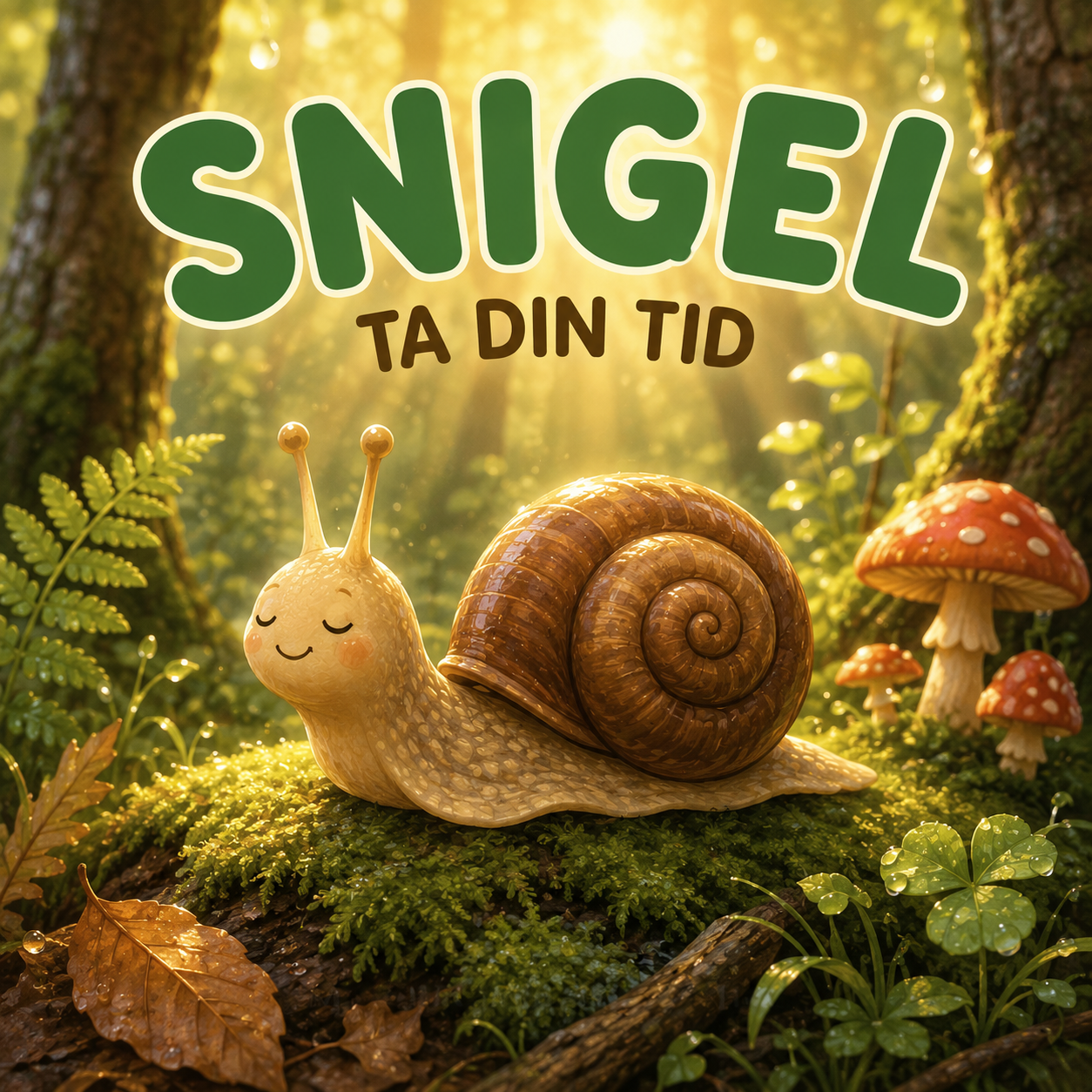 snigel 1 Omslag till SNIGEL (Ta din tid)