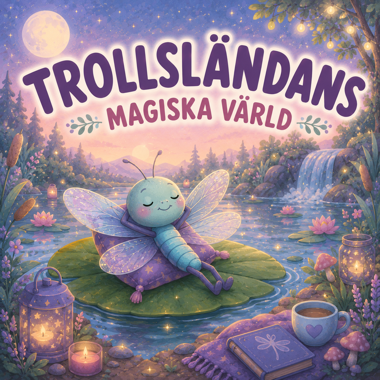 Avslappning - Djurens Lugna Stund 8 Omslag till Trollsländans magiska resa (5 min)